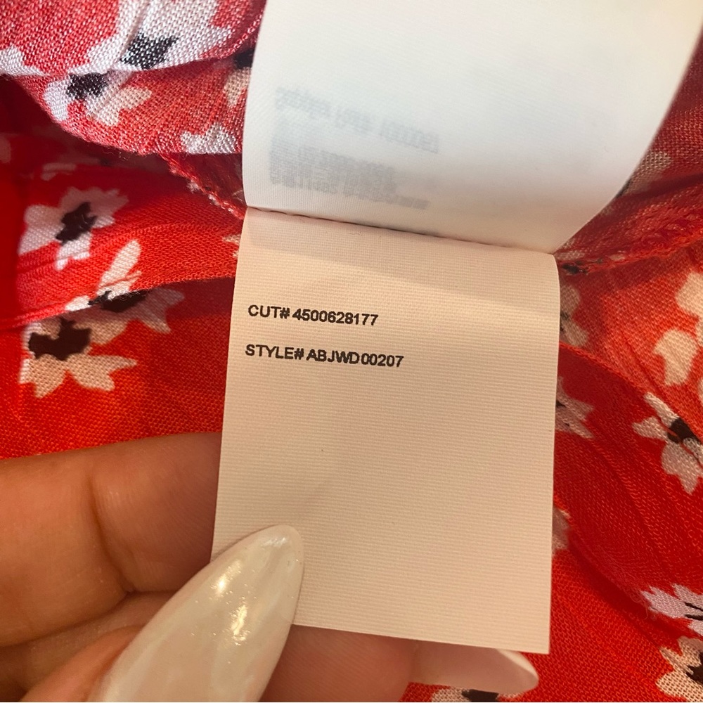 Billabong Red Floral Midi Dress - Picture 11 of 13